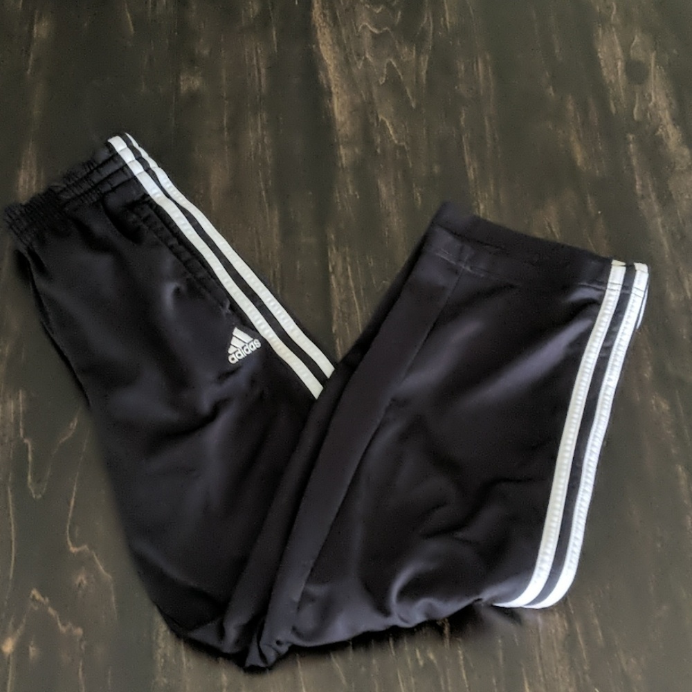 Adidas boys snap pants